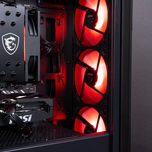 Фото - Системний блок Dragon Lucky Shadow Powered_by MSI (RTX 5060 + i5 12400F) Black
